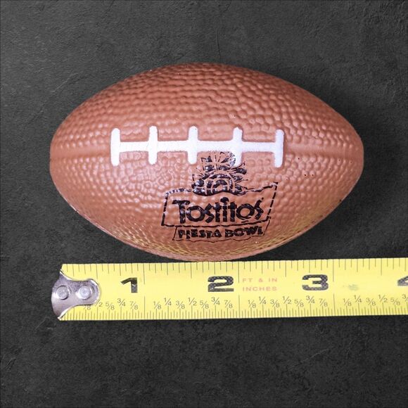 Tostitos Fiesta Bowl Mini Foam Football NCAA College Game Day Promo Toy Souvenir - Picture 4 of 4